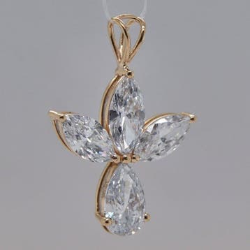 Zonder minimumprijs - Ring - 14 karaat Geel goud - 2.37ct., Nieuw
