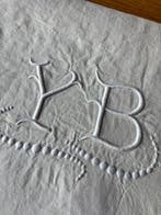 Drap de lit - 209 cm - 312 cm, Antiquités & Art