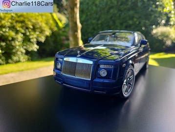 Kyosho 1:18 - Voiture miniature - Rolls-Royce Phantom Coupe