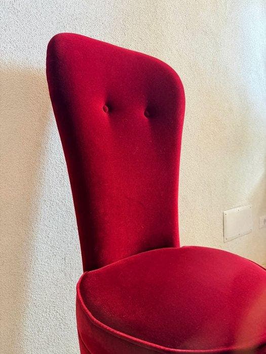 Rubelli - Rubelli - Chaise - Velours, Bois, Antiquités & Art, Curiosités & Brocante