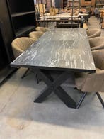 Formula eettafel, marble nero