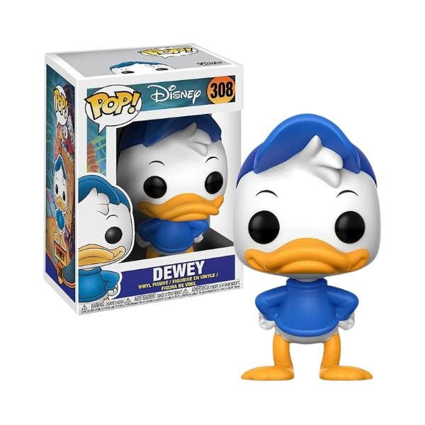 Funko Pop!  DuckTails - Dewey #308, Verzamelen, Poppetjes en Figuurtjes, Nieuw, Verzenden
