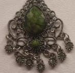 Sans prix de réserve - Boucles doreilles Argent Émeraude -, Bijoux, Sacs & Beauté, Boucles d'oreilles