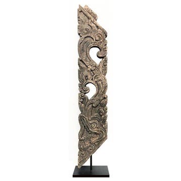 Tempeldeurpostversiering Bali - OUD & GEËRODEERD - Indonesië, Antiek en Kunst