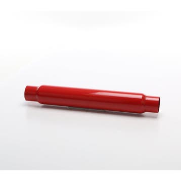 Cherry bomb 3.000 in. Inlet/3.000 in. Outlet, Steel, Red., Ophalen of Verzenden, Nieuw