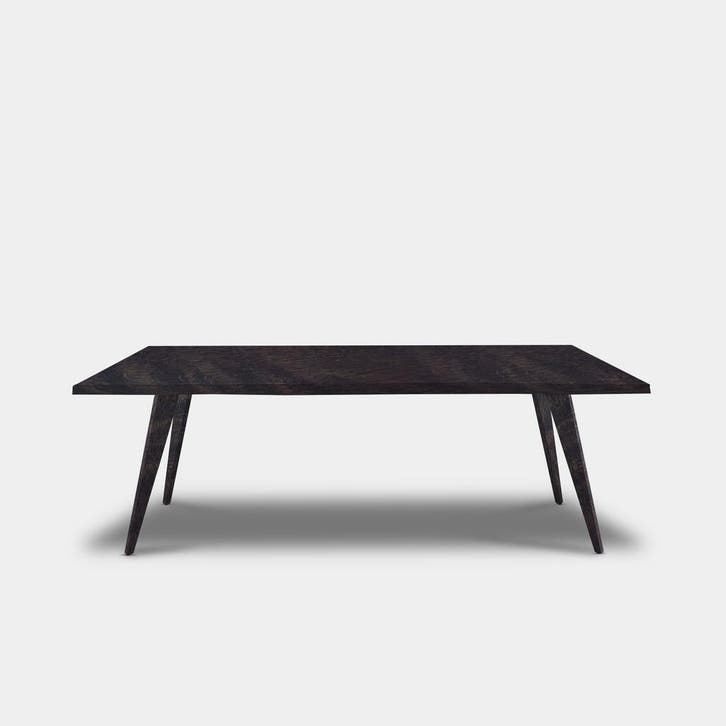 Tafel Boomstam Eikenhout  Hout Onderstel  300x100, Maison & Meubles, Tables | Tables à manger
