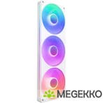 NZXT F360 RGB Core - White, Verzenden, Nieuw