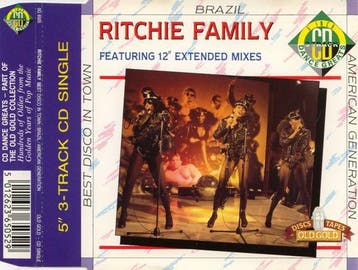The Ritchie Family - The Best Disco In Town / Brazil / Ameri, Cd's en Dvd's, Verzenden, Gebruikt