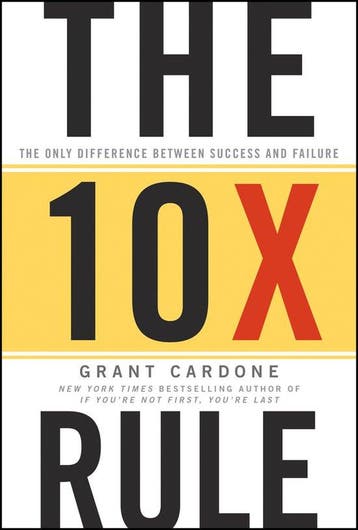 The 10X Rule 9780470627600 Grant Cardone, Verzenden, Gelezen, Grant Cardone