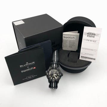 Blancpain x Swatch - Bioceramic Scuba Fifty Fathoms Ocean, Nieuw