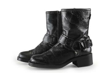 Manfield Biker boots in maat 37 Zwart, Verzenden, Zwart, Overige typen, Manfield