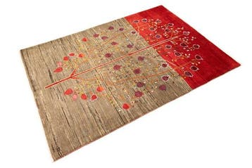 Gabbeh - Nieuw - Standaardformaat - Tapijt - 241 cm - 174 cm, Nieuw