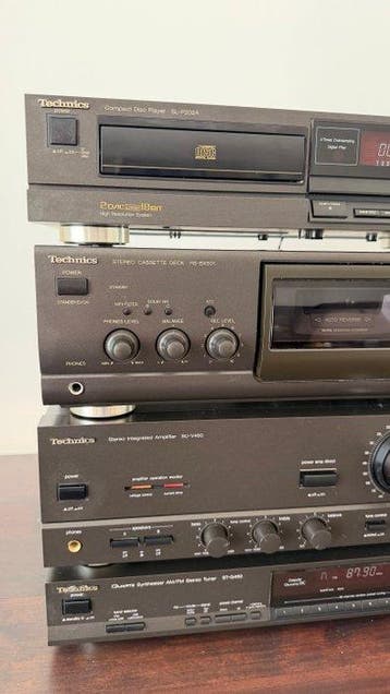 Technics - SL-P202A - RS-BX501 - SU-V460 - ST-G460 Hifi-set, Nieuw