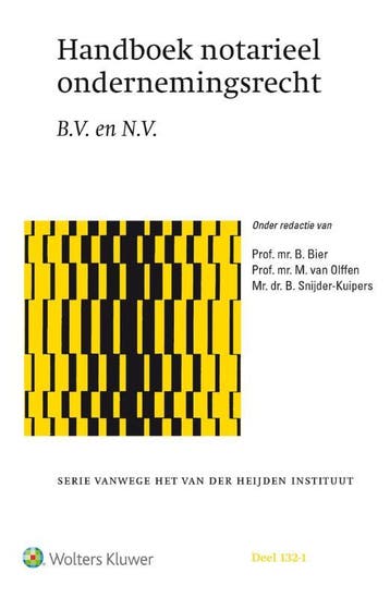 Handboek notarieel ondernemingsrecht / Serie vanwege het van, Boeken, Verzenden, Gelezen, Birgit Snijder-Kuipers