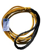 Hawk-Line Touw HMPE 13 MTR 20 MM 30TON 1 bekleed Oog moor..., Watersport en Boten, Verzenden, Nieuw