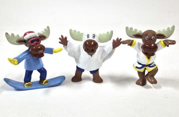 Vintage IKEA Älg-elandfiguurtjes, set van drie, Kinderen en Baby's, Verzenden, Nieuw