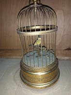 Reuge - Automate d’oiseau chantant en cage - Suisse -, Antiek en Kunst