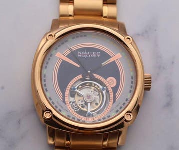 Nautec No Limit - Tourbillon - Sans prix de réserve - 12363, Handtassen en Accessoires, Horloges | Heren, Nieuw