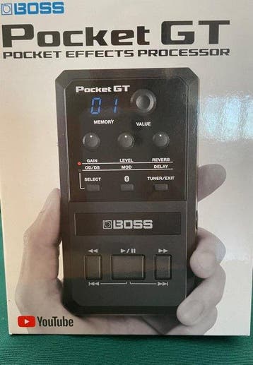 Boss - Pocket GT - Versterkerprocessor voor gitaar/effecten,, Muziek en Instrumenten, Nieuw