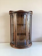 Vitrinekast - Hout, Glas - Met bol glas