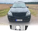 CALANDRE MERCEDES CLASSE M ML W164 08-11 LOOK AMG NOIR BRILL, Verzenden