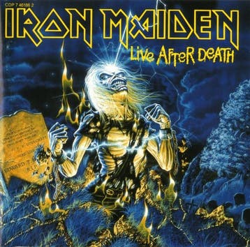 Iron Maiden - Live After Death, Verzenden