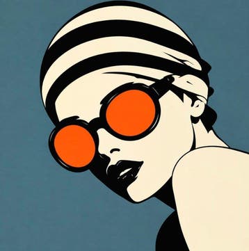 Jonathan Antony - Strike a Pose # 115. XL 1025 x 1025 mm.