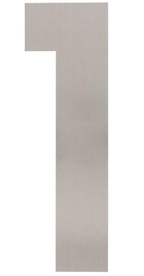 Intersteel Huiscijfer 1 500 mm rvs geborsteld, Ophalen of Verzenden, Nieuw