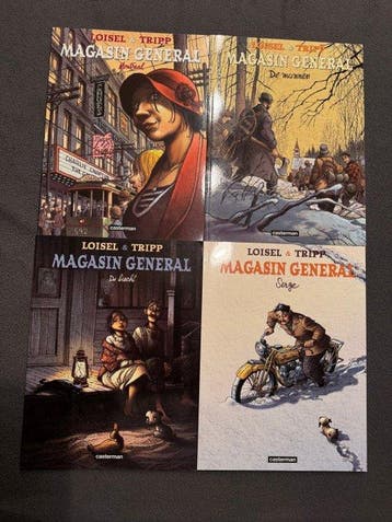 Magasin General 1 t/m 9 - Complete reeks SC - 9 Album - EO -, Nieuw