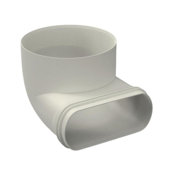 Renson EasyFlex - Lepelhoek - Ø125mm (ventielaansluiting), Bricolage & Construction, Ventilation & Extraction, Envoi