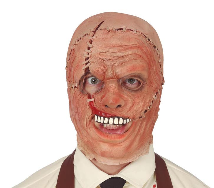 Halloween Leder Moordmasker, Hobby en Vrije tijd, Feestartikelen, Nieuw, Verzenden