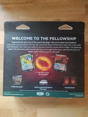 Wizards of The Coast - 1 Box - Magic: The Gathering - LOTR, Nieuw