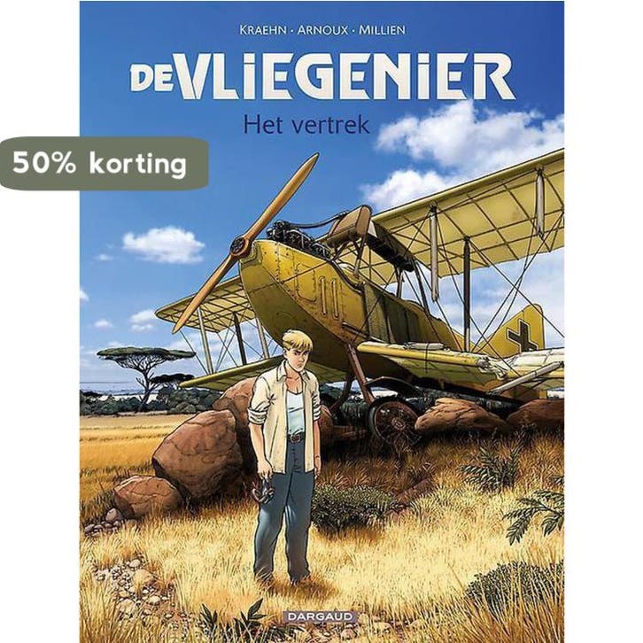 Het vertrek / De vliegenier / 1 9789085584360, Livres, BD, Envoi