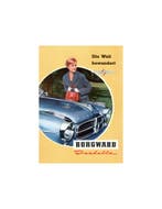 1959 BORGWARD ISABELLA BROCHURE DUITS, Ophalen of Verzenden