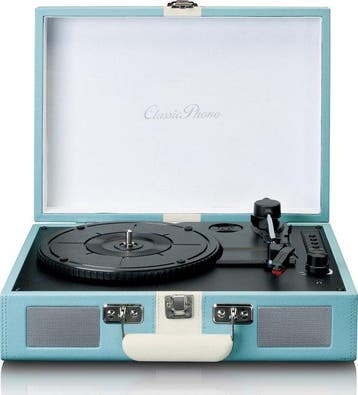 Platenspeler met speakers - Bluetooth - Auto-stop - Retro -, Audio, Tv en Foto, Verzenden, Nieuw