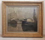 Armand Apol (1879-1950) - Mistige ochtend.