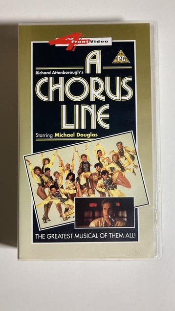 A CHORUS LINE (IMPORT WITHOUT DUTCH SUBS) (VHS)