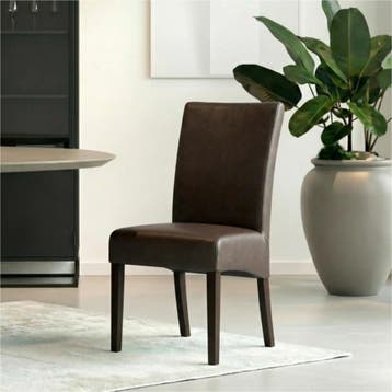 Set van 8 Leren eetkamerstoelen Just - Toledo Caffe, Ophalen of Verzenden