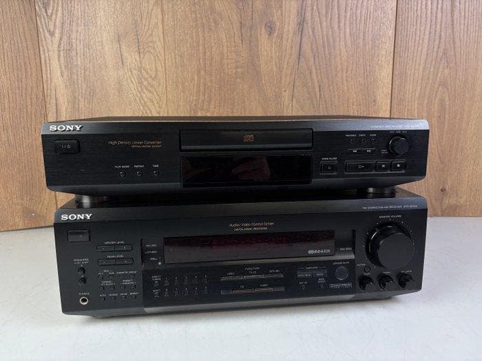 Sony - STR-DE225 Receiver + CDP-XE220 CD Player Hifi-set, TV, Hi-fi & Vidéo, Radios