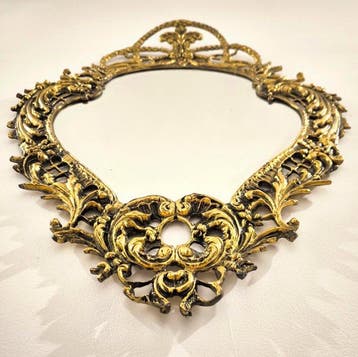 Spiegel - Brons, Kristal - Rococo Louis XV-stijl