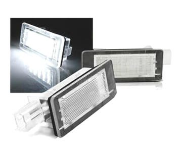 Éclairage Plaque D´immatriculation Led Pour Renault Dacia, Verzenden