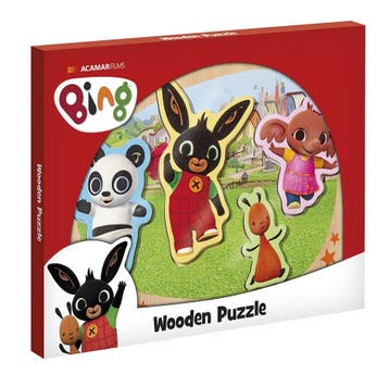 Bing Puzzel Hout, Verzenden, Nieuw