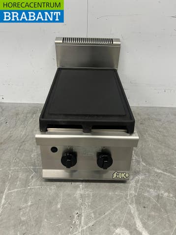 RVS Silko bakplaat grillplaat grill 40 cm GAS/230V Horeca, Ophalen of Verzenden
