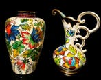 Bequet - H.Bequet - Vase (2) - Faïence - H. Bequet Quarengon