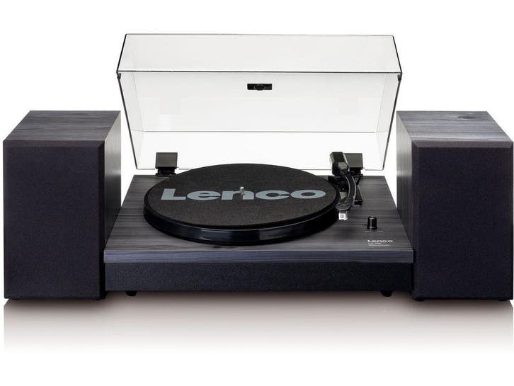 Lenco LS-300 - Platenspeler - Bluetooth - Zwart, Audio, Tv en Foto, Platenspelers, Zo goed als nieuw, Verzenden