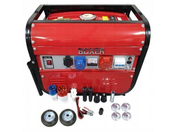 Veiling - Boxer Benzine Generator - 3800W - 20Liter - 7PK -, Doe-het-zelf en Bouw, Aggregaten, Nieuw