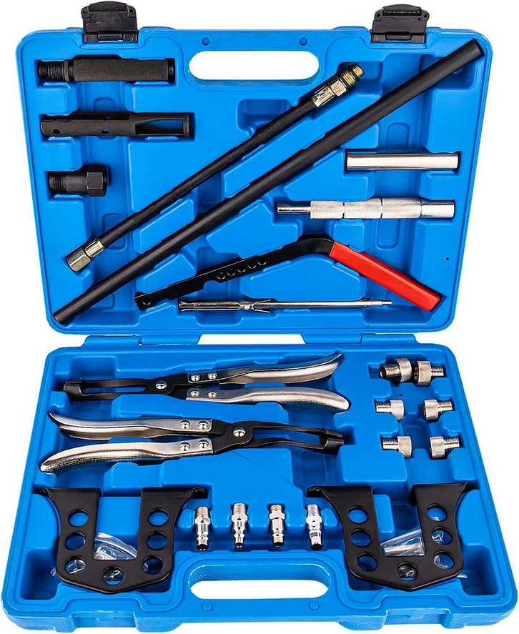 Ventielveerspanner 8V/16V/24V | Tweede kansje | OP = OP, Auto diversen, Autogereedschap, Zo goed als nieuw, Verzenden