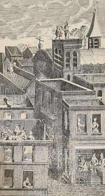 Alain-René Lesage - Le diable boiteux - 1768, Antiek en Kunst