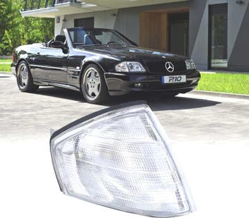 CLIGNOTANT AVANT DROIT POUR MERCEDES SL W129 89-98 BLANC, Verzenden, Nieuw