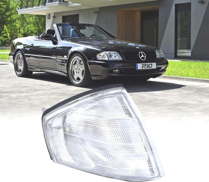 CLIGNOTANT AVANT DROIT POUR MERCEDES SL W129 89-98 BLANC, Autos : Pièces & Accessoires, Éclairage, Envoi